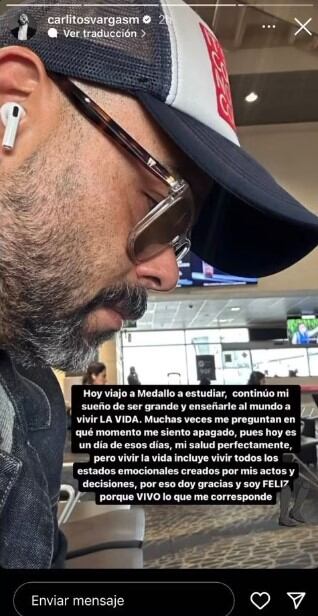 El presentador ha dejado saber sobre sus nuevos planes