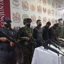 Presuntos integrantes del ELN capturados durante las últimas horas.