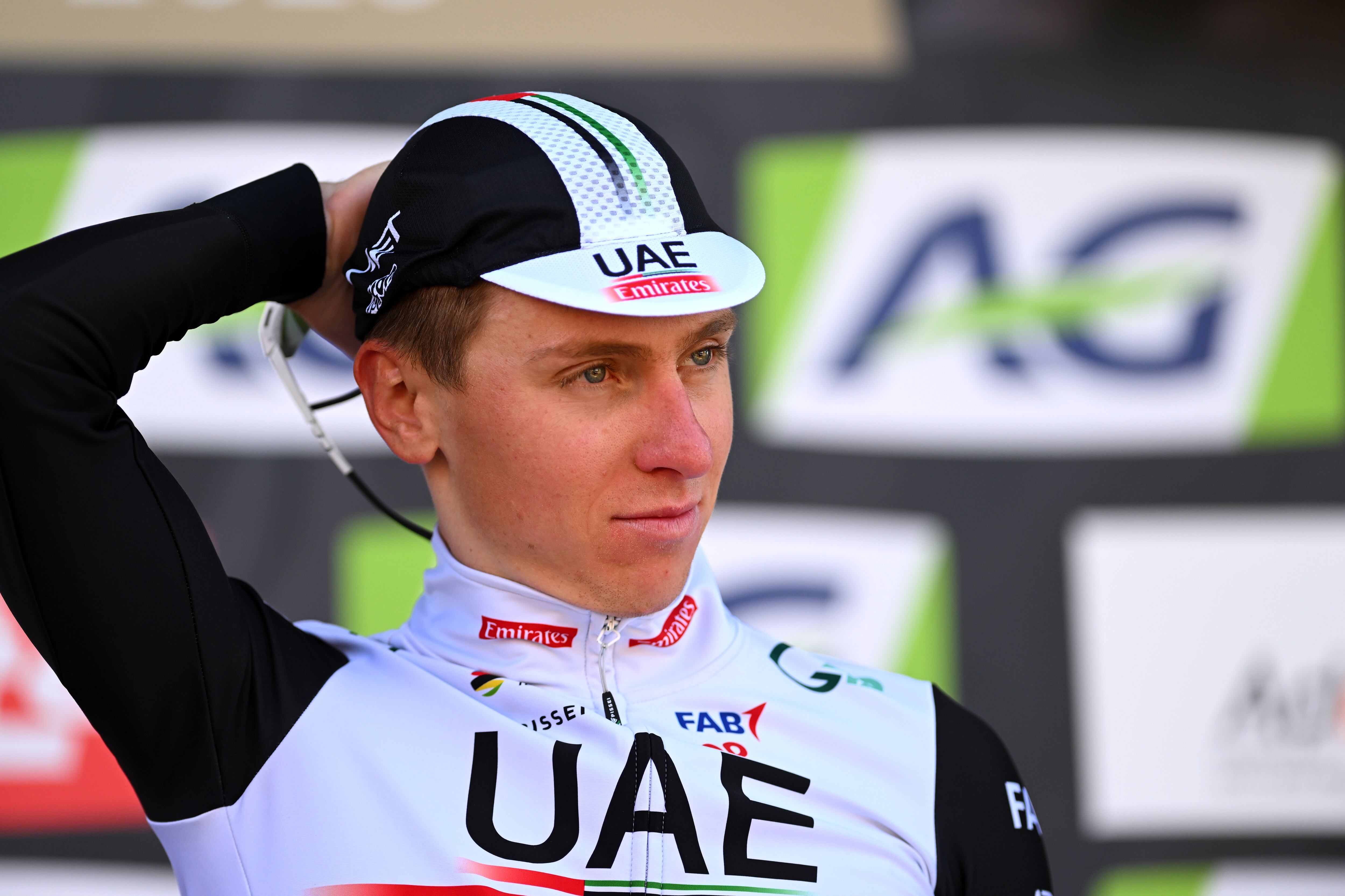 Tadej Pogacar, ciclista del UAE Team Emirates.