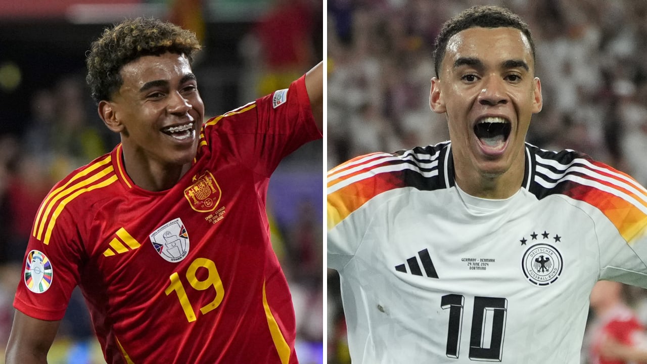 Lamine Yamal y Jamal Musiala, promesas de España y Alemania en la Eurocopa 2024