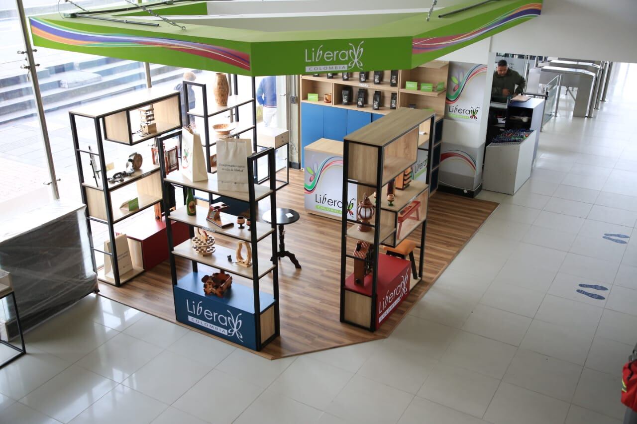 La marca institucional Libera Colombia ofrece productos elaborados por la Población Privada de la Libertad - PPL