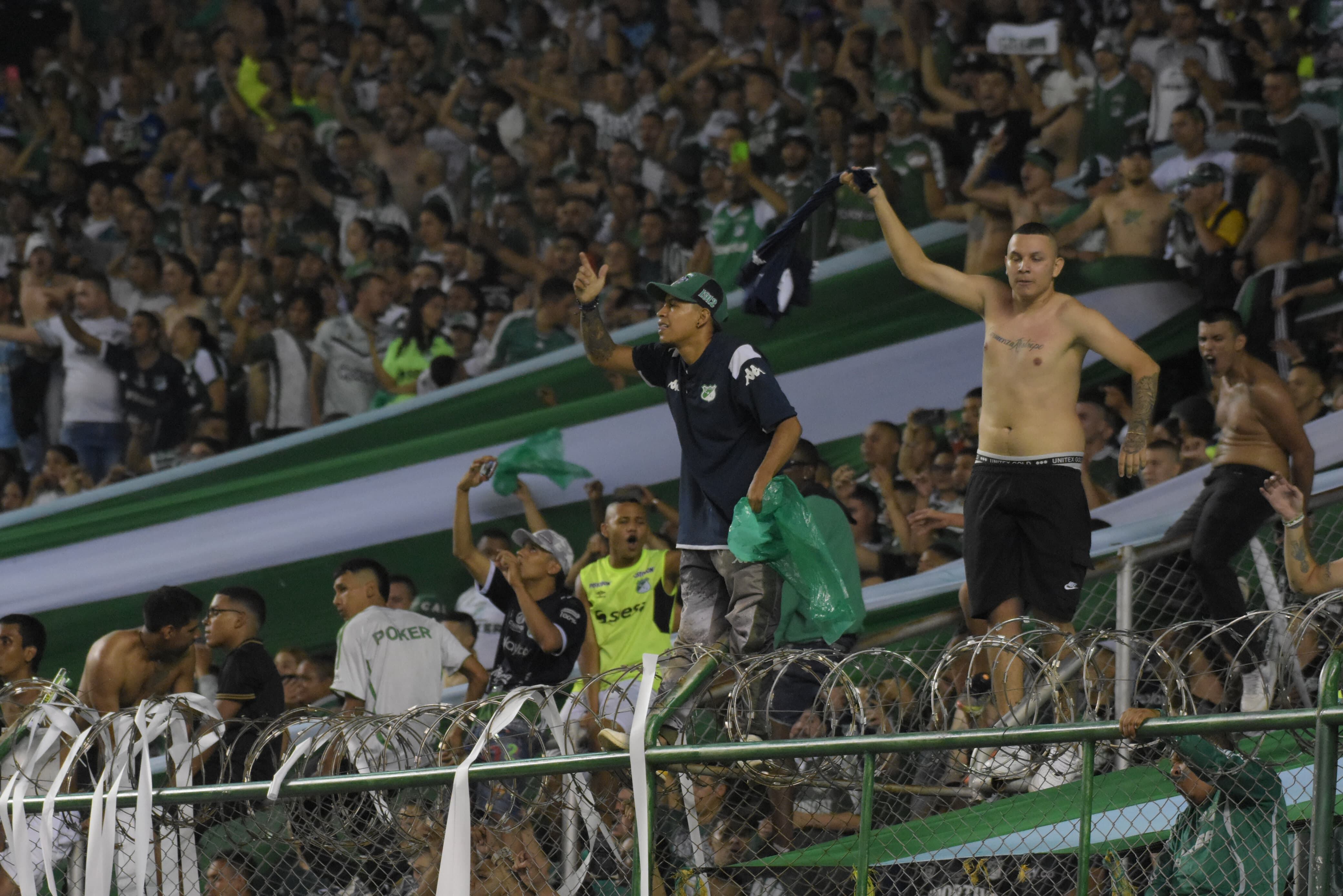 Deportivo Cali América en el estadio de Palmaseca