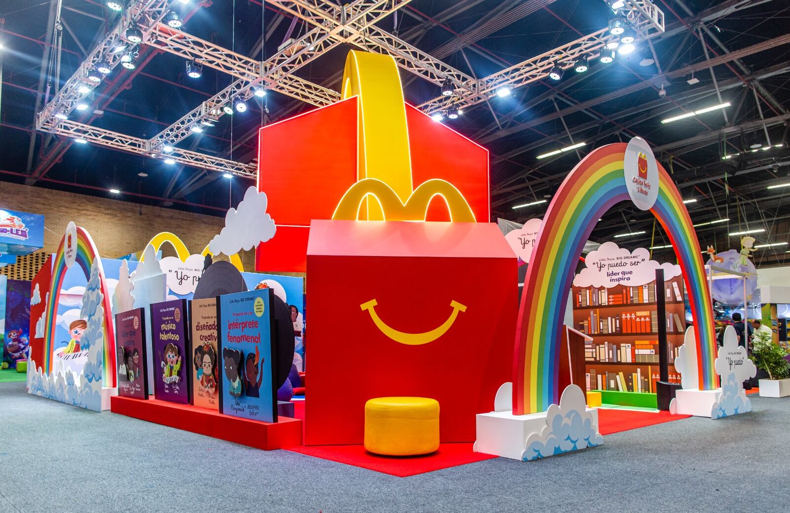 La iniciativa Cajita Feliz Libros de Arcos Dorados y su nueva colección de títulos infantiles denominada “Yo puedo” llegan a la Feria Internacional del Libro de Bogotá.