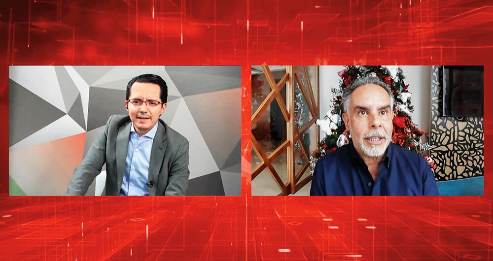 Armando Benedetti en entrevista con Yesid Lancheros, director de SEMANA.