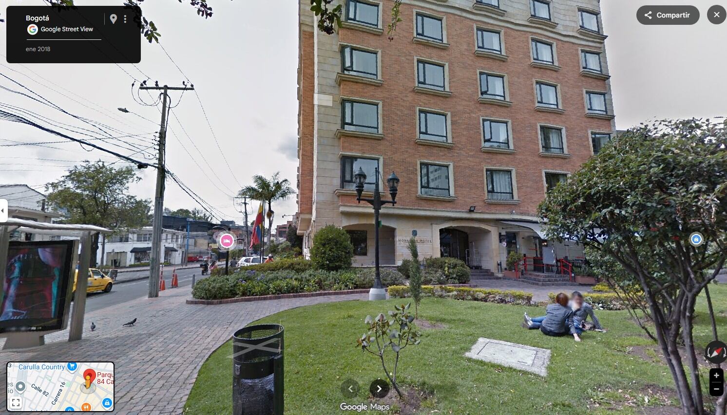 En este lugar en el norte de Bogotá falleció el exdiplomático y exasesor Nicolás Ávila Venegas .