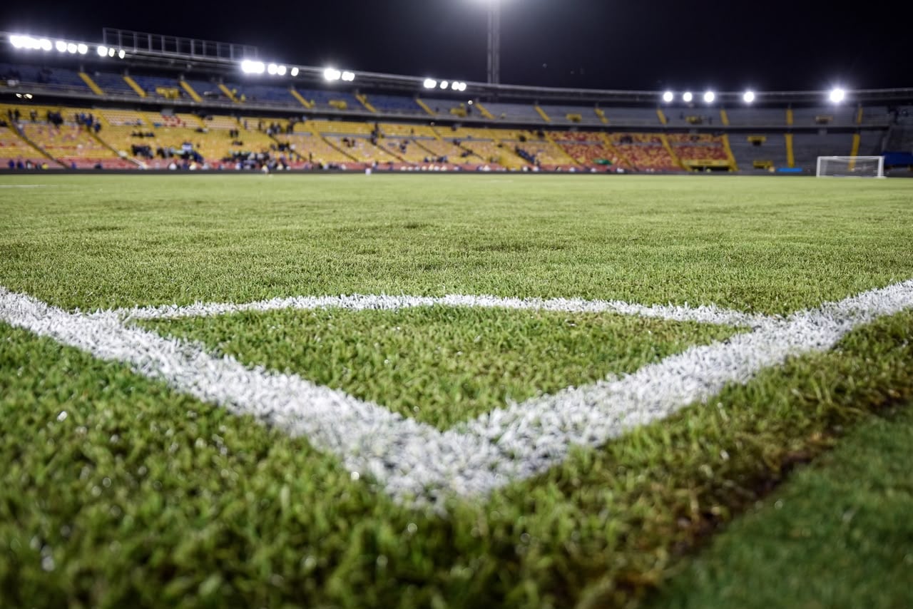 Estado de la cancha de El Campín