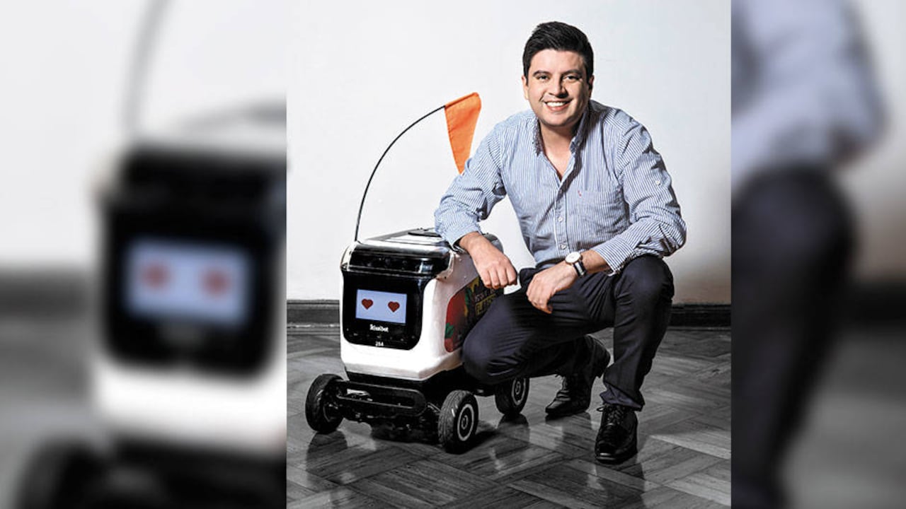 Sergio Pachón, presidente y fundador de Kiwibot.