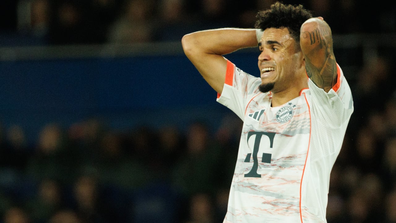 Luis Díaz se perderá tres partidos de Champions League con el Bayern Múnich