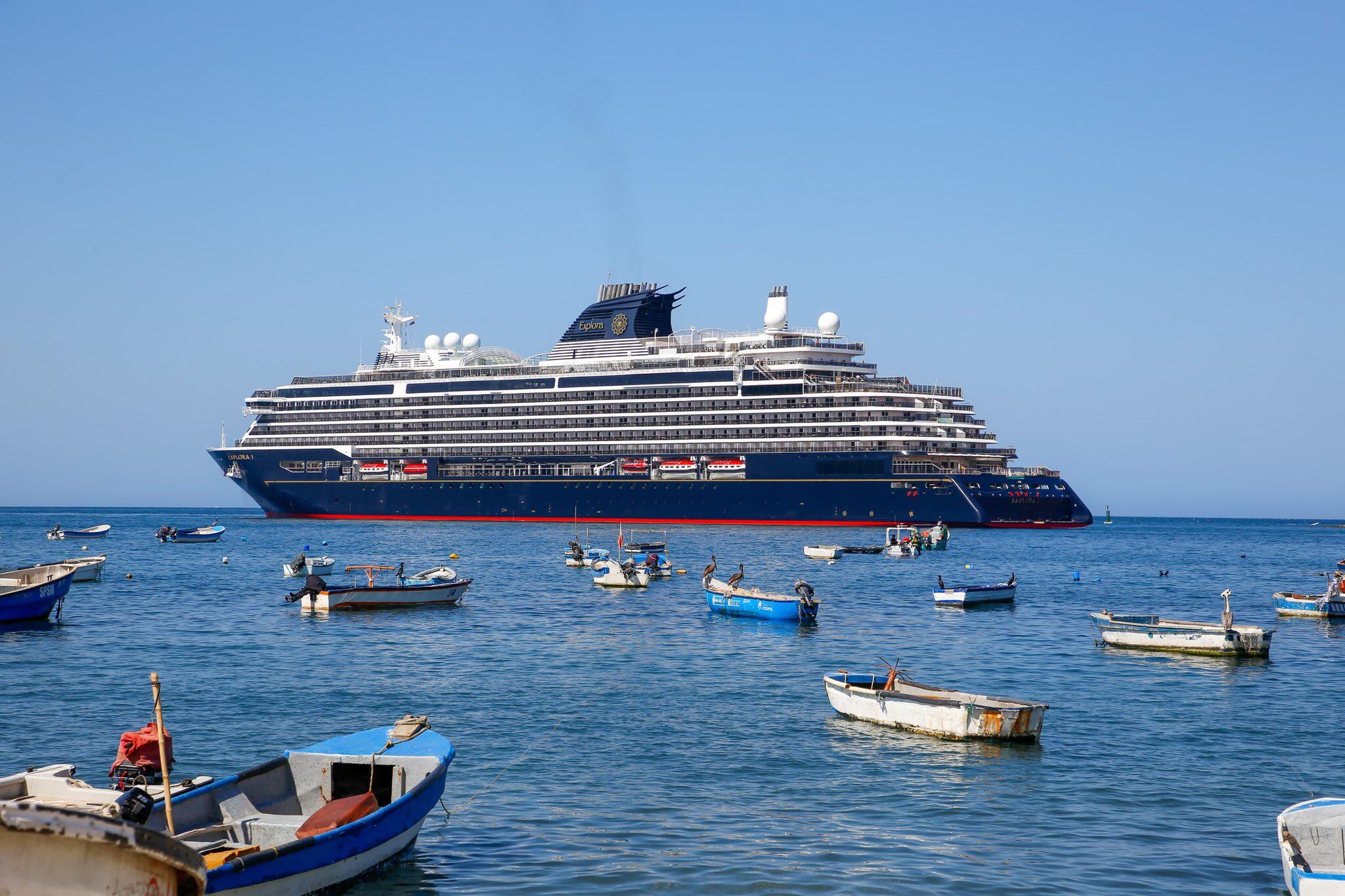 Primer crucero que llegó a Santa Marta de la temporada.