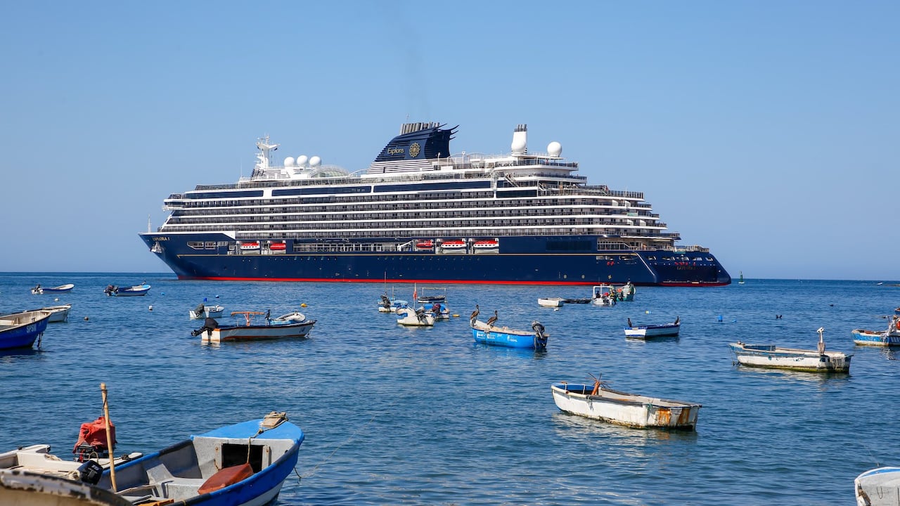 Primer crucero que llegó a Santa Marta de la temporada.