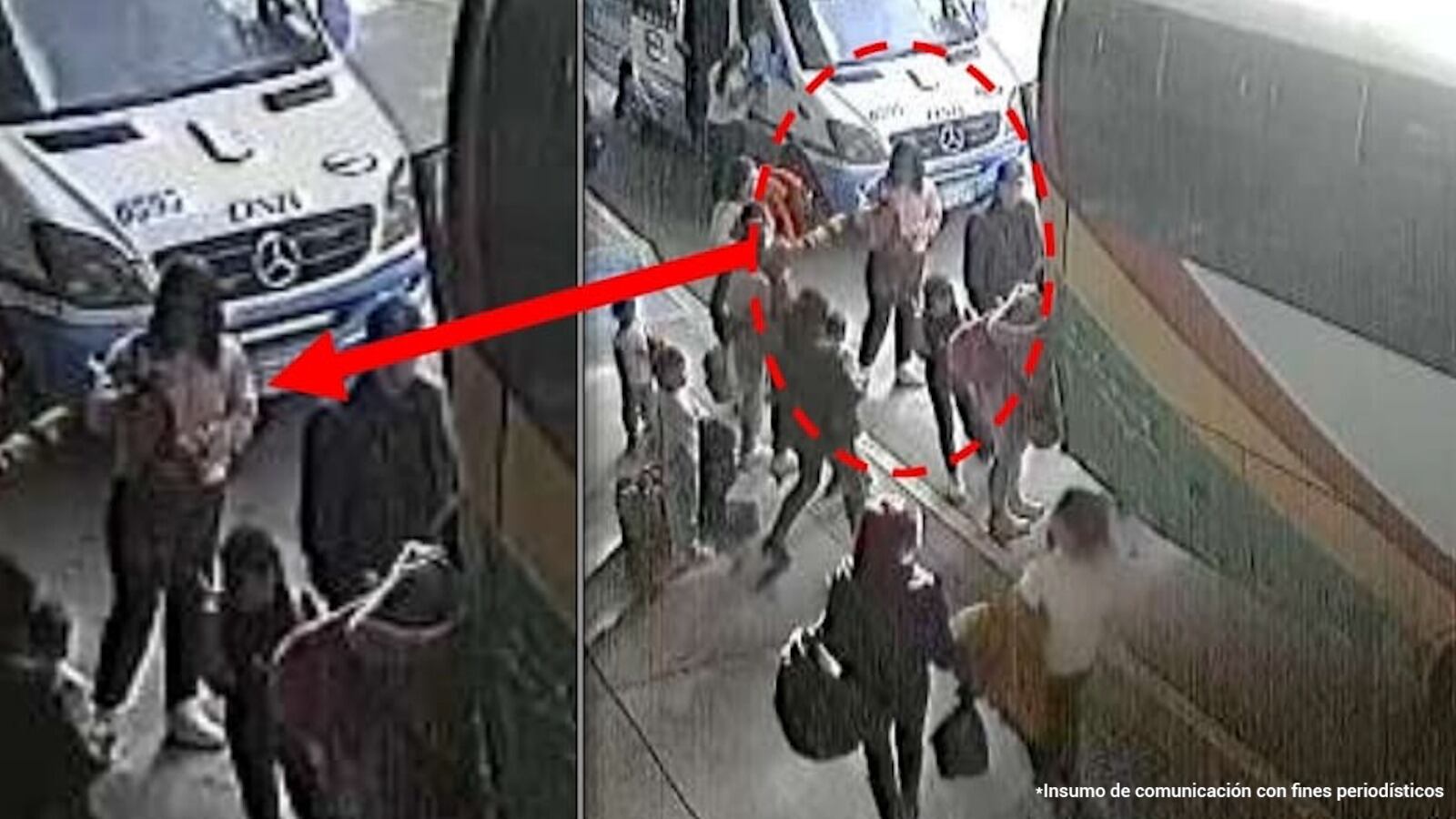 Juilim en la terminal de Popayán, Cauca.