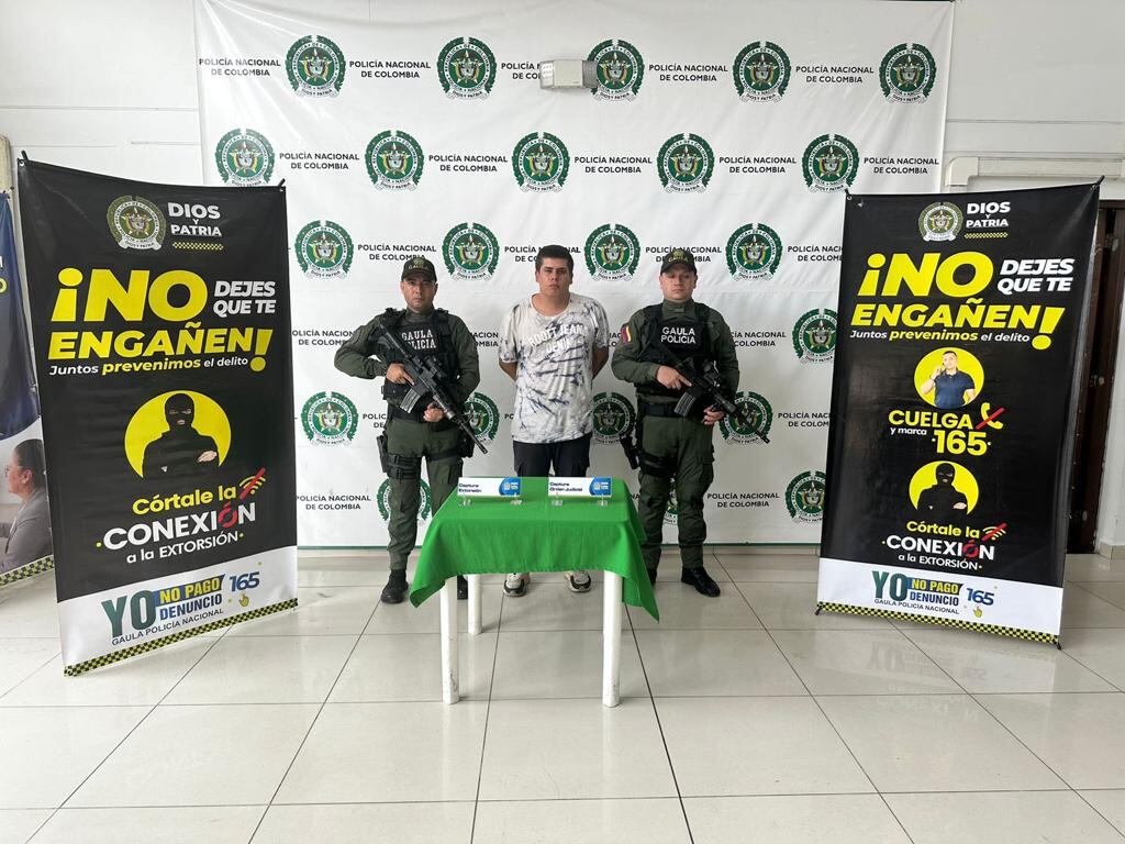 Alias Grampa, presunto cabecilla del grupo delincuencial.