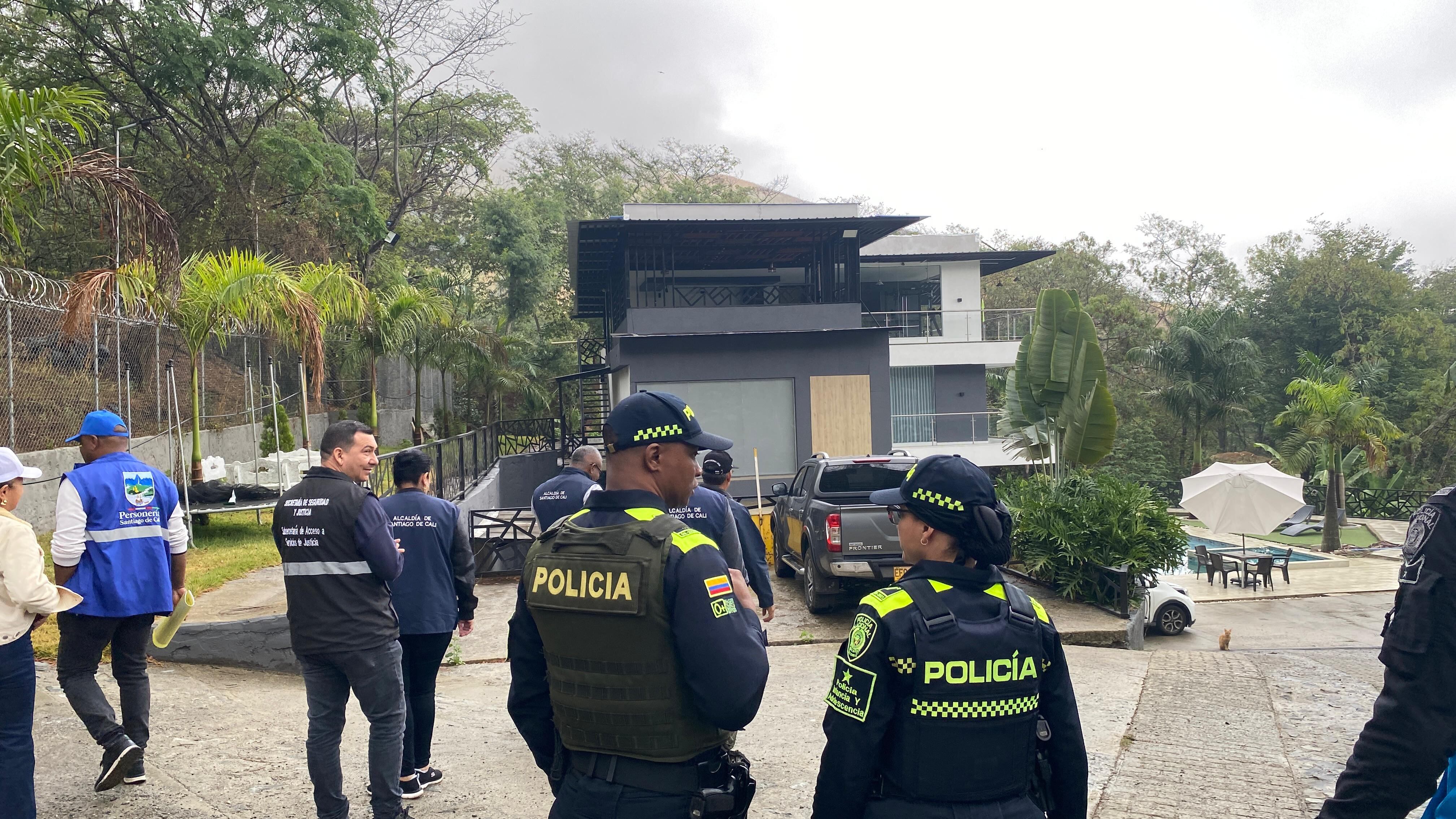 La propiedad recuperada por la Alcaldía de Cali en el sector de Golondrinas