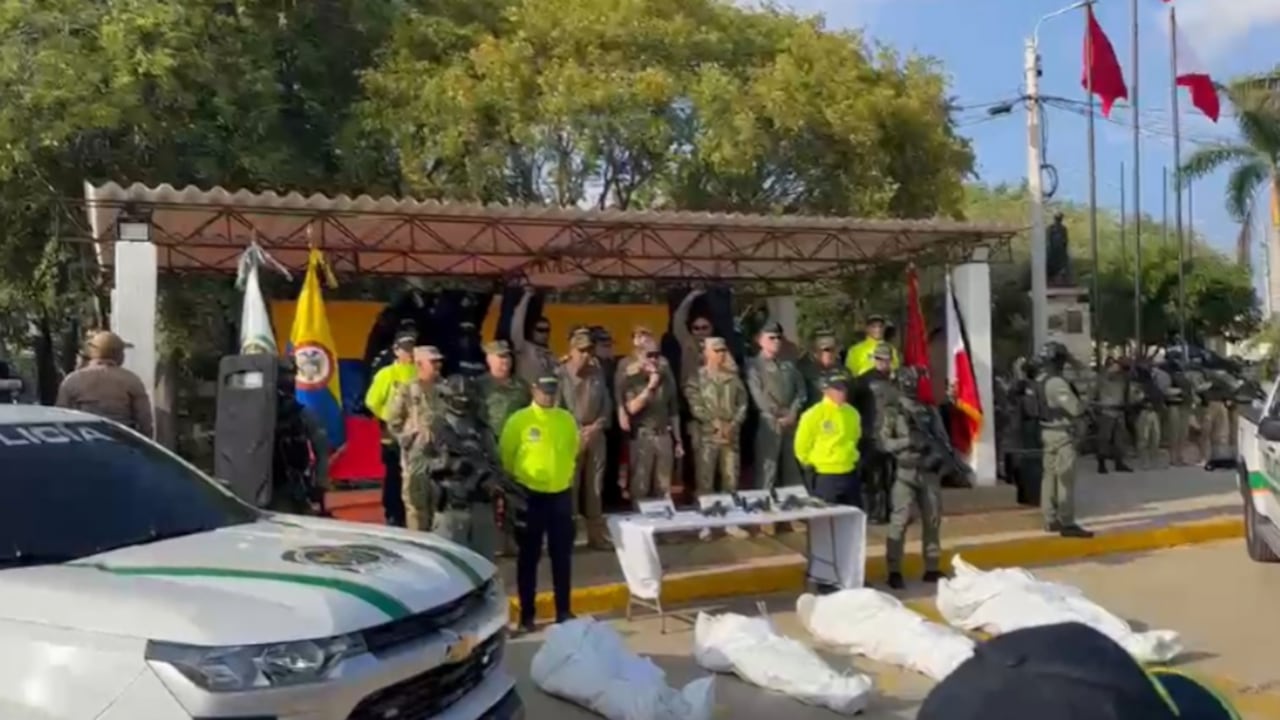 Presidente Abelardo De La Espriella entrega detalles desde La Guajira del operativo en el que abatieron a alias Bendito Menor y a alias La Bebecita.
