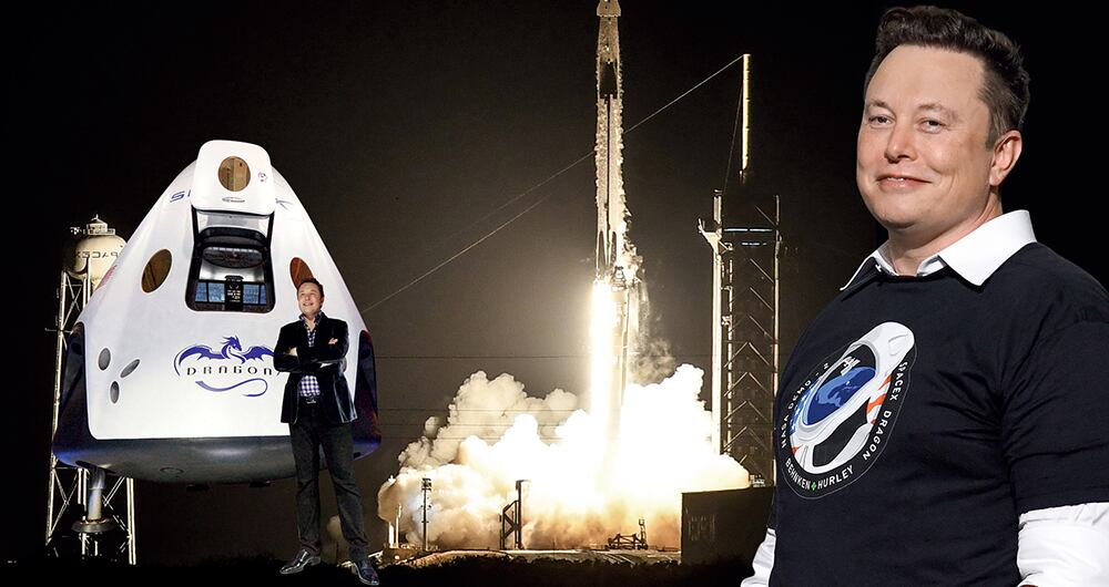 Con SpaceX y su cápsula Dragon, Elon Musk ya logró enviar a la Estación Espacial Internacional a varios astronautas. El próximo año llevará allí mismo a los primeros turistas espaciales. 