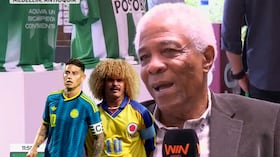 James Rodríguez, 'Pibe' Valderrama y Francisco Maturana. El técnico avaló los llamados al 10 actual a la Selección Colombia.