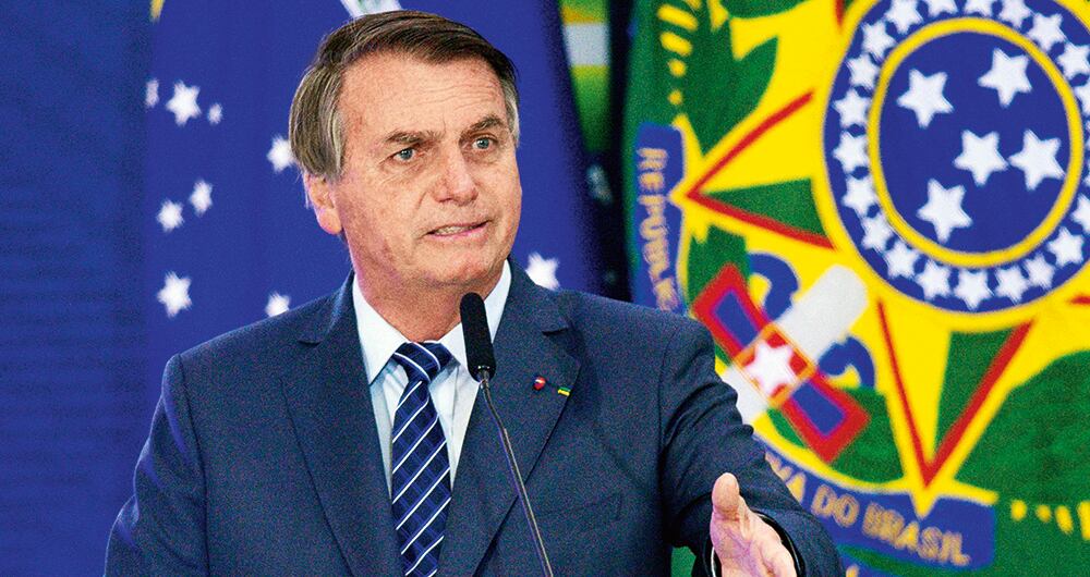 Bolsonaro ve cada vez más cerca las elecciones de reelección, con una oposición fuerte y que se hace más popular con el pasar de los días. - Foto; Getty