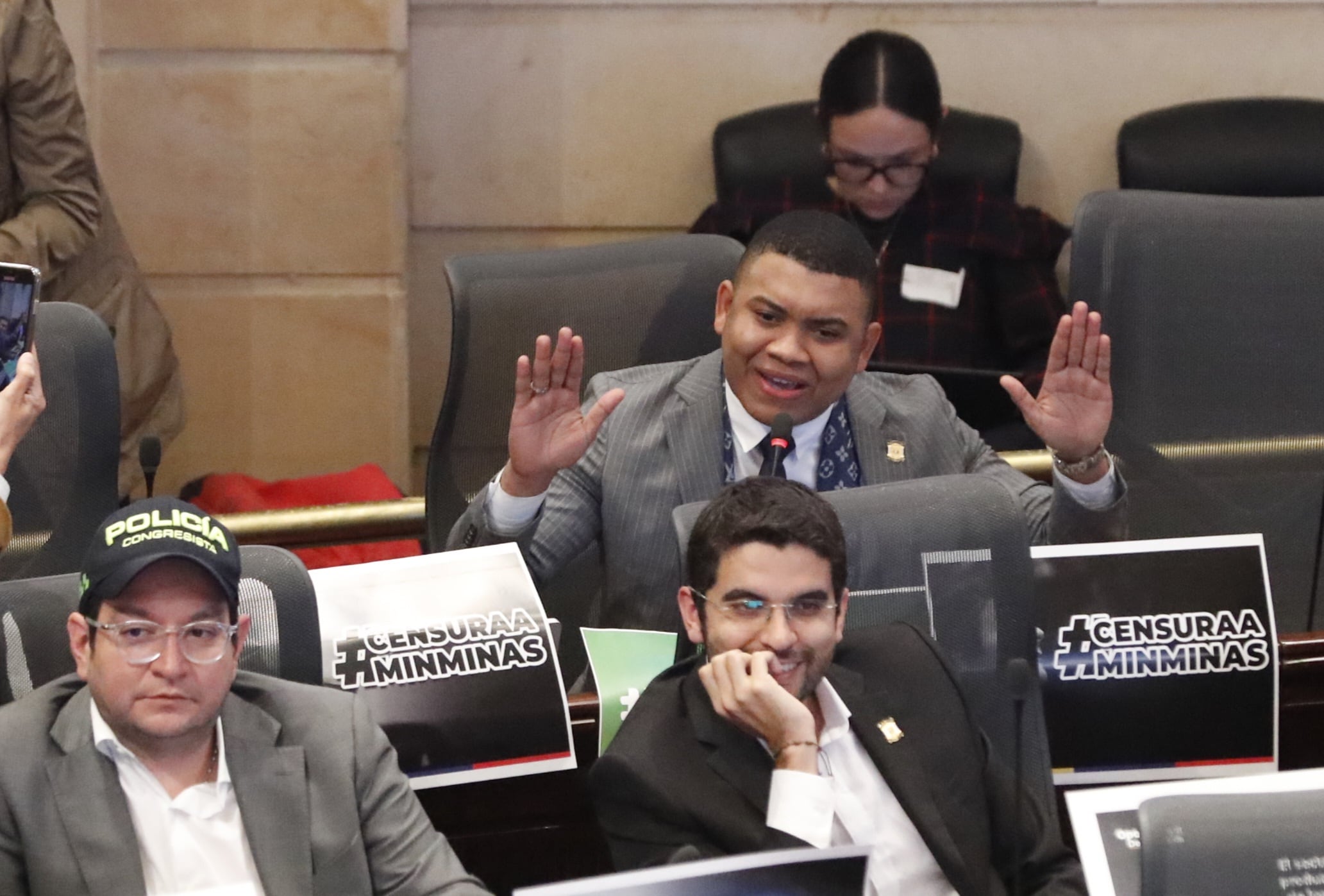 Moción de Censura Ministra de Minas y Energía Irene Vélez