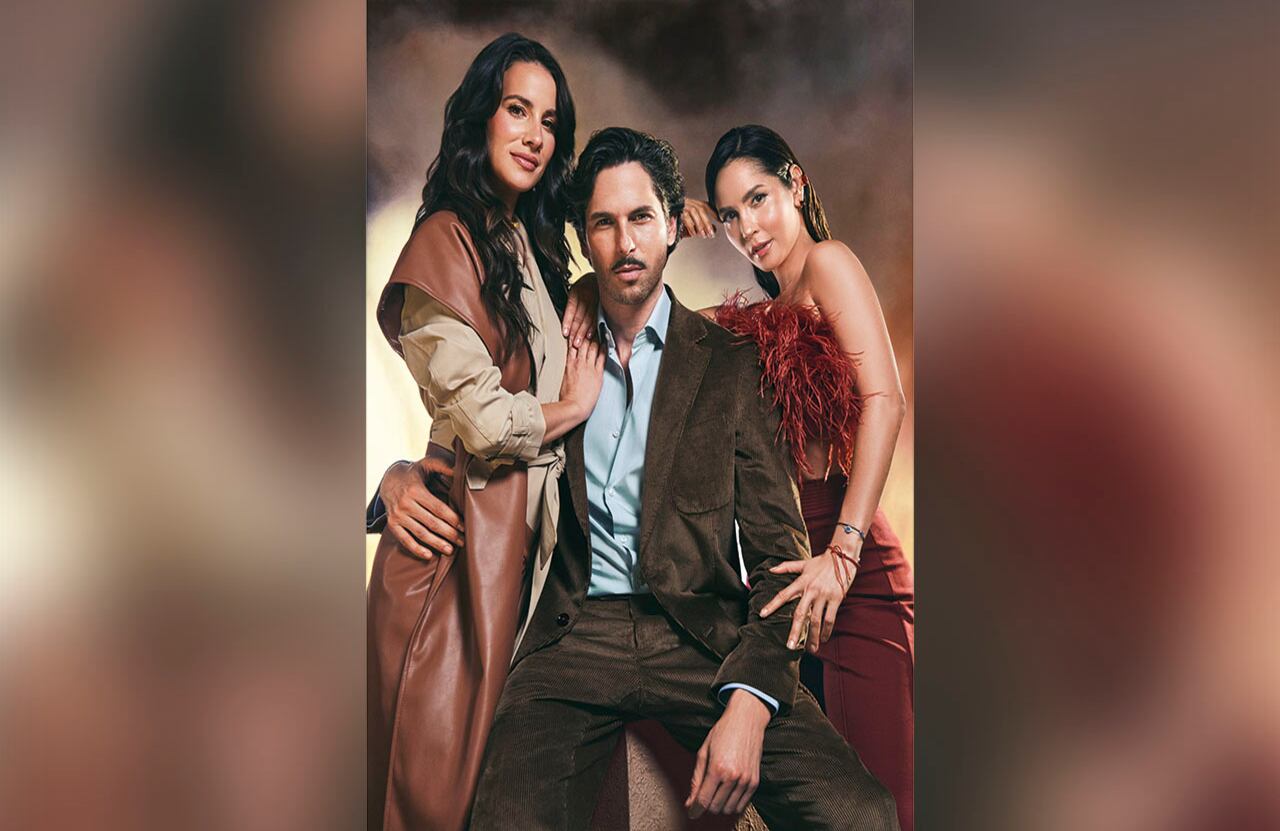 Laura Londoño, Jason Day y Carmen Villalobos.  