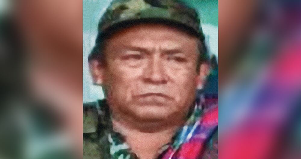 2. Alias Alonso, cabecilla del bloque Amazonas Manuel Marulanda.