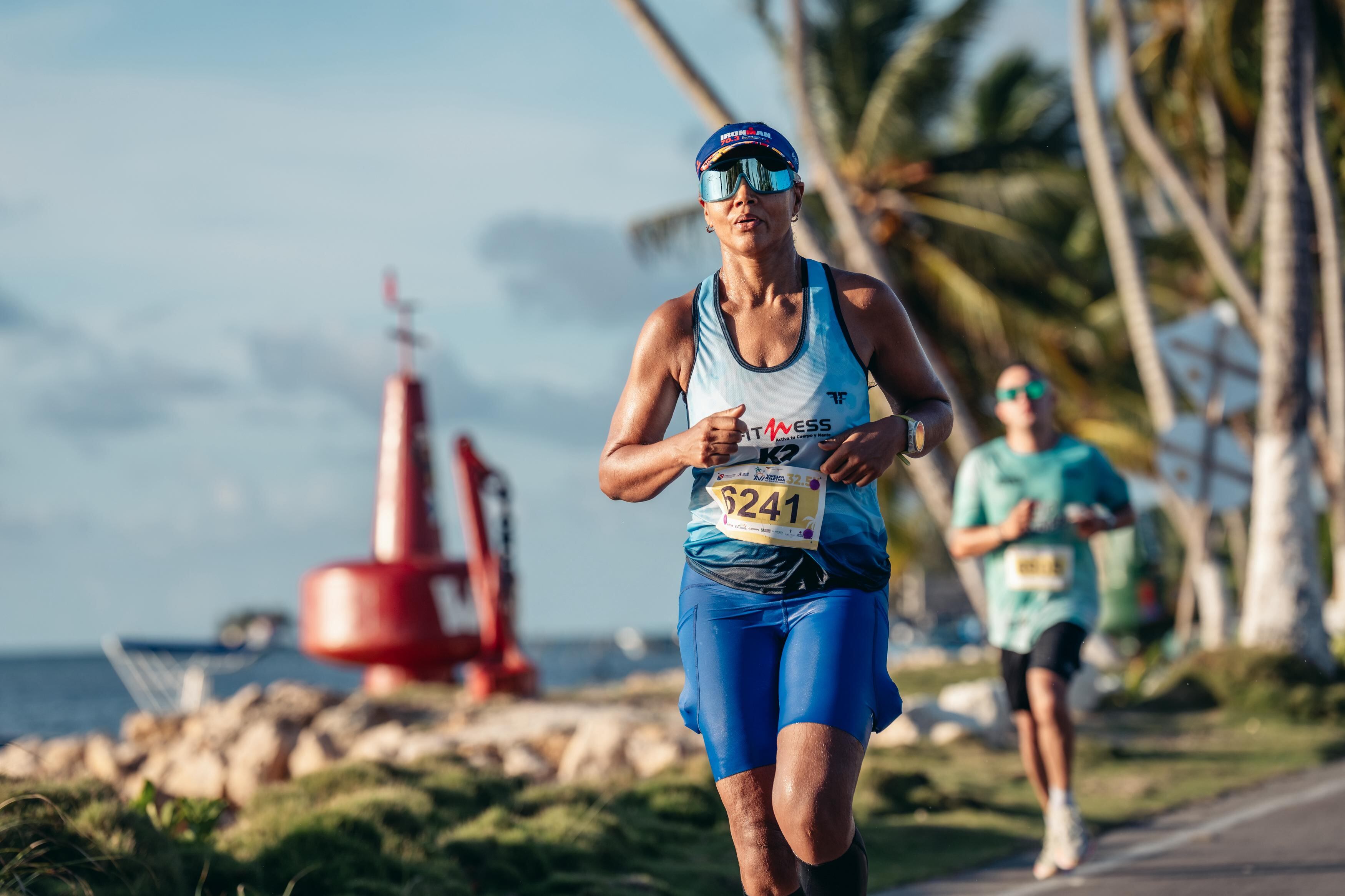 Sue Ilet Archbold, la primera mujer raizal en completar el full del IRONMAN y la única deportista de San Andrés en clasificar al campeonato mundial de esta competencia.