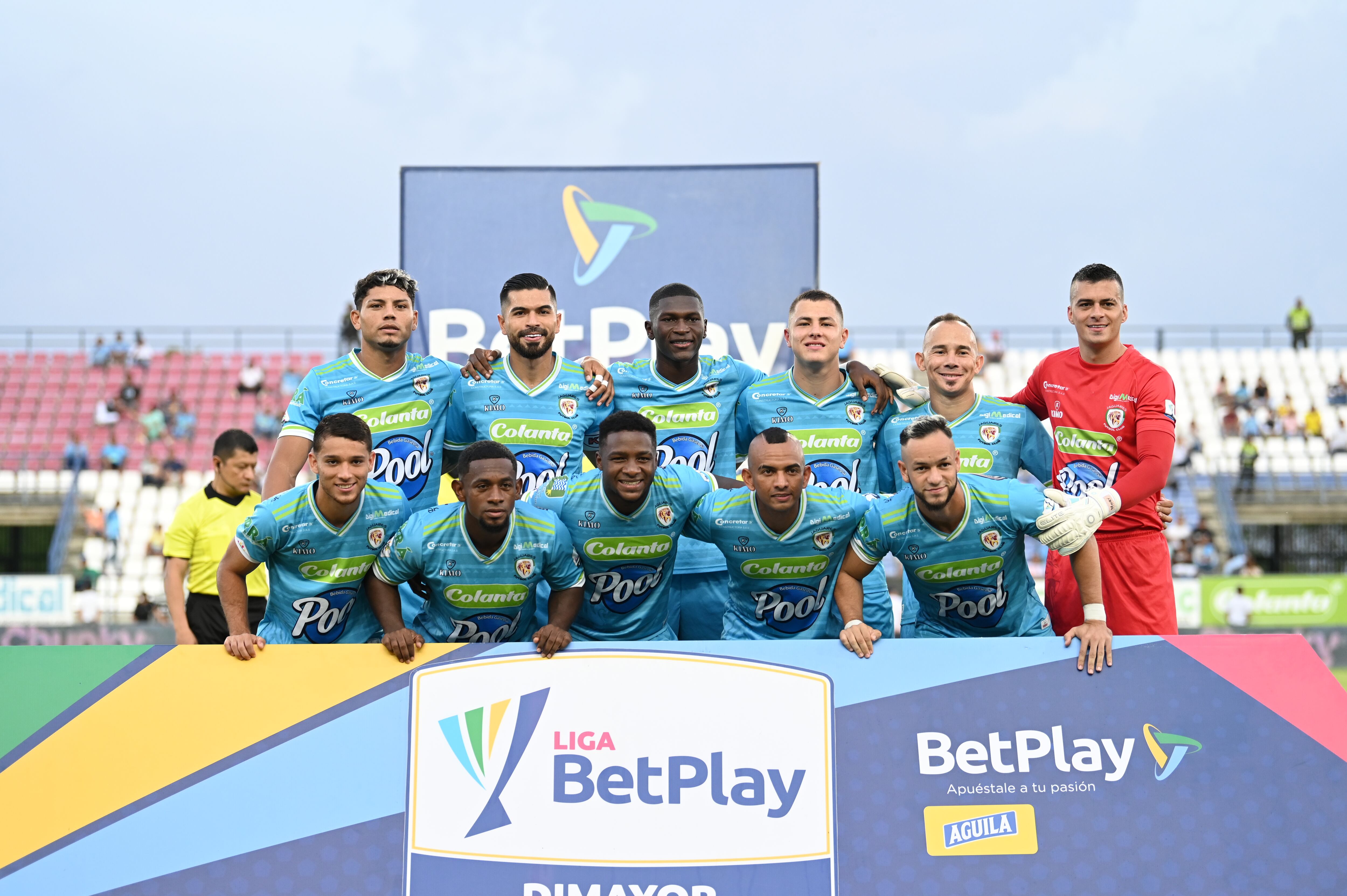 Deportivo Cali empató a un gol frente a Jaguares, por la fecha 19 de la Liga colombiana.