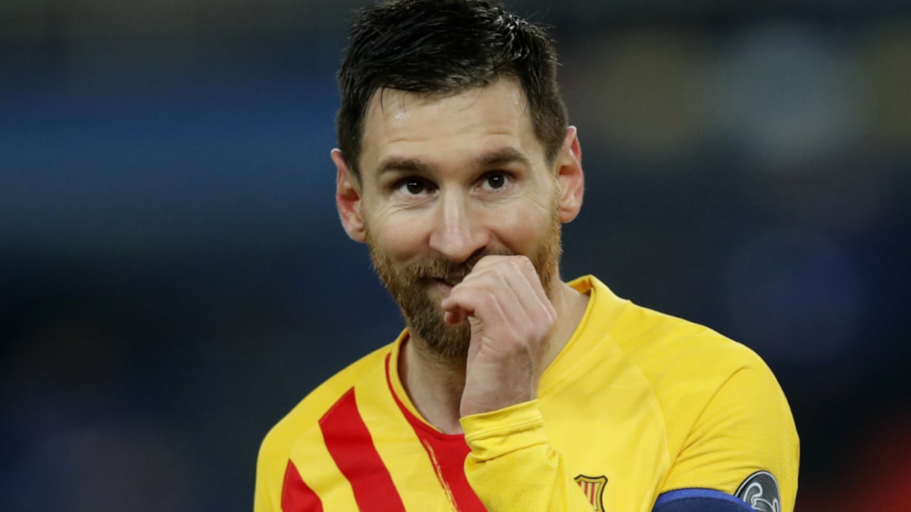 Messi y los memes que dejaron su eliminación de Champions. Foto: AP/Christophe Ena