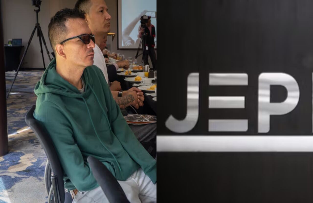Andrés Felipe Ríos Giraldo, exintegrante de las Farc, y la JEP.
