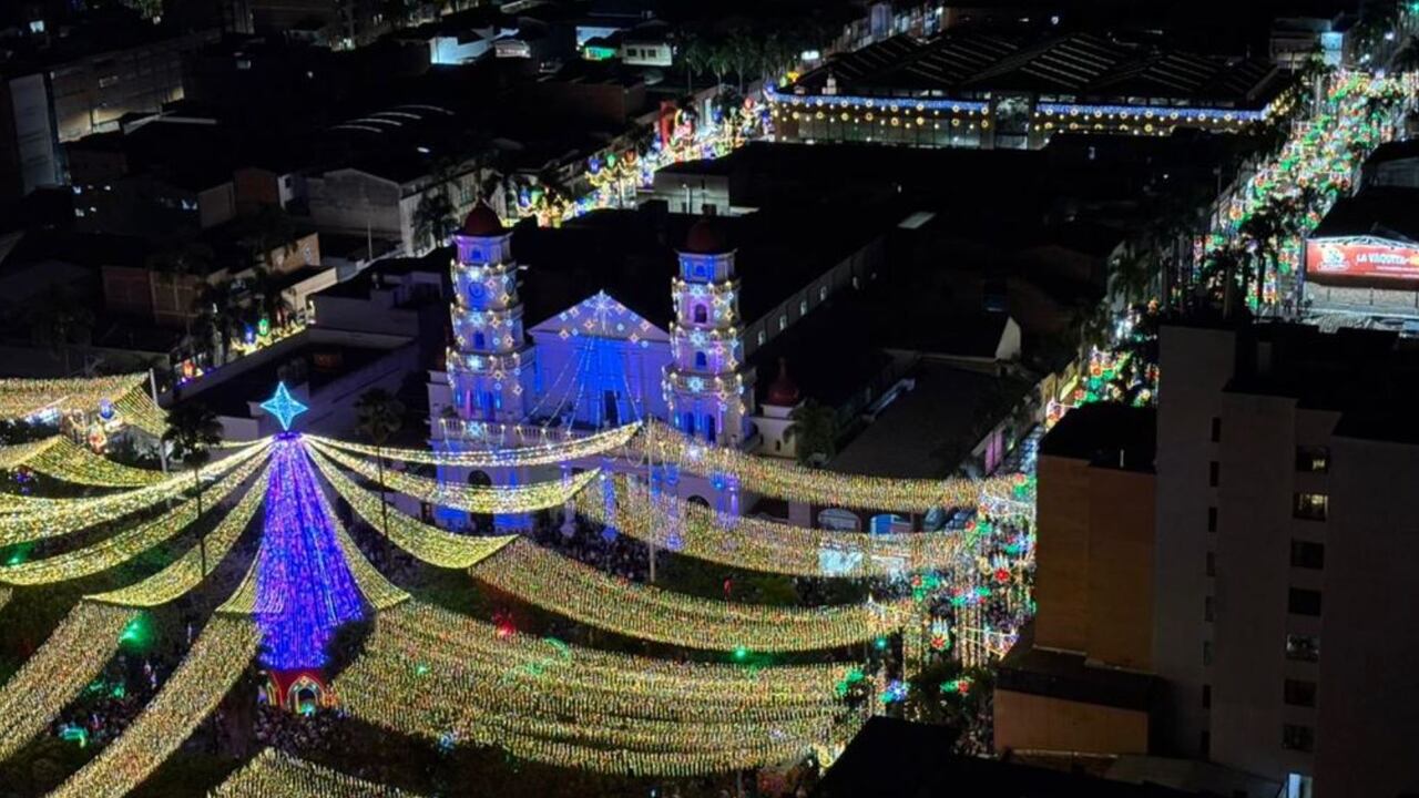 Alumbrado navideño en Envigado, Antioquia