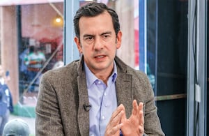 Rodrigo Lara, ministro del Interior.