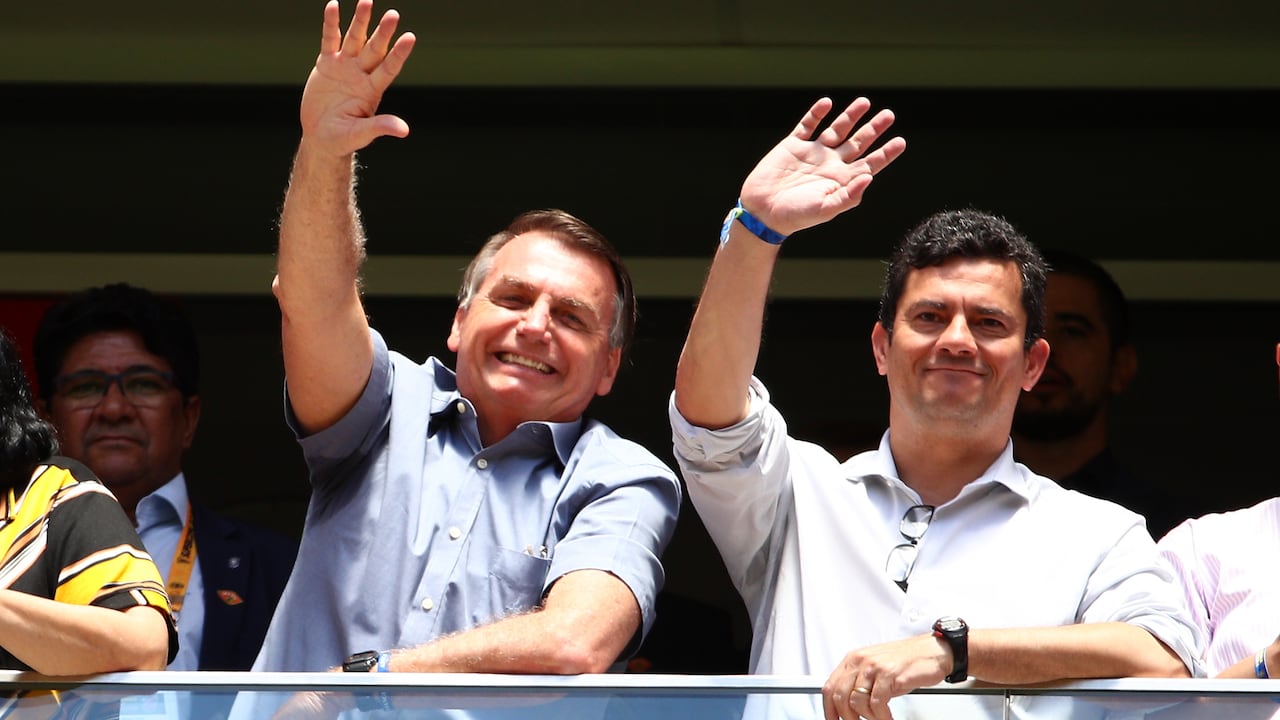Jair Bolsonaro y Sérgio Moro