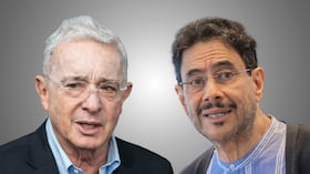 Iván Cepeda y Álvaro Uribe