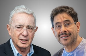 Iván Cepeda y Álvaro Uribe