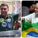 El candidato Flávio Bolsonaro y el presidente brasileño Luiz Inácio Lula da Silva cierran este sábado sus campañas de cara a las elecciones.