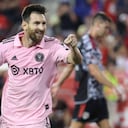 Lionel Messi sumó 11 goles en 10 partidos desde su llegada al Inter Miami