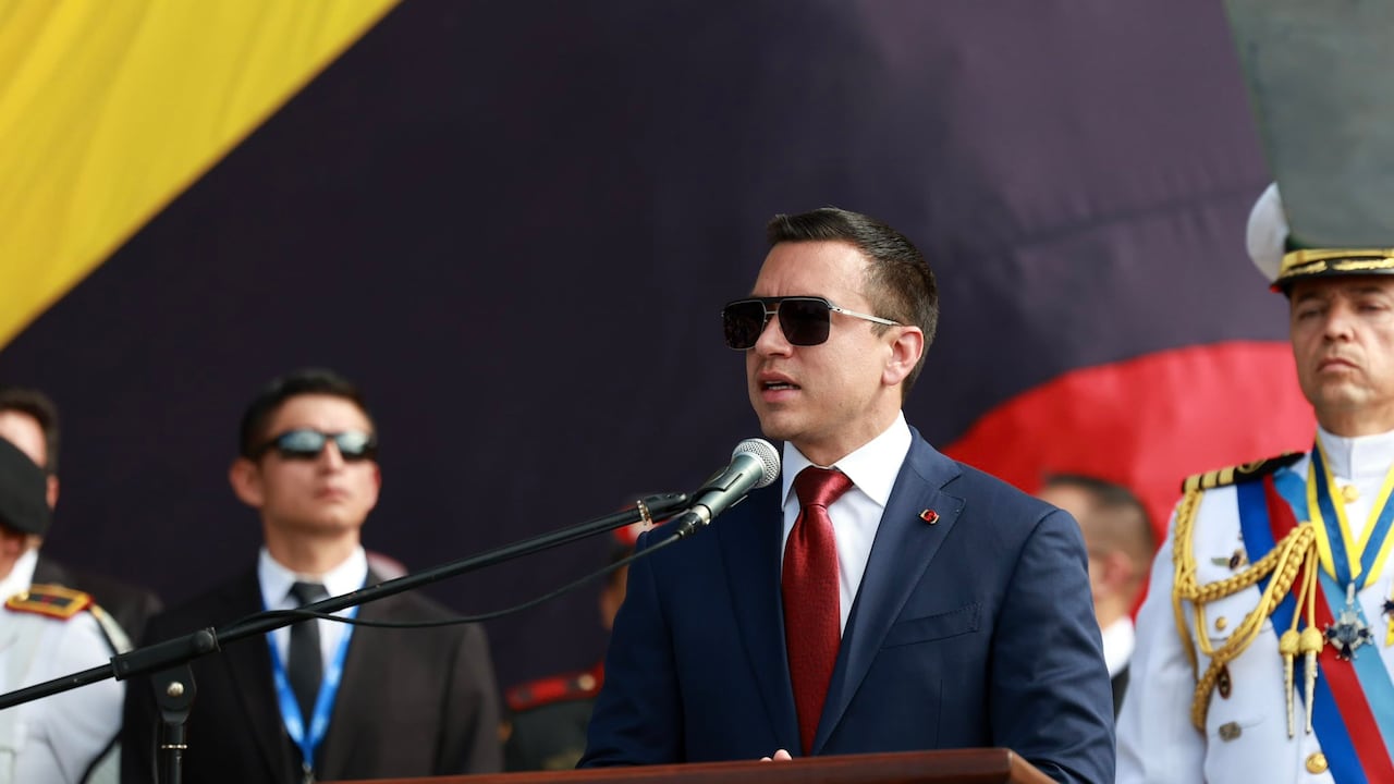 Presidente de Ecuador, Daniel Noboa.