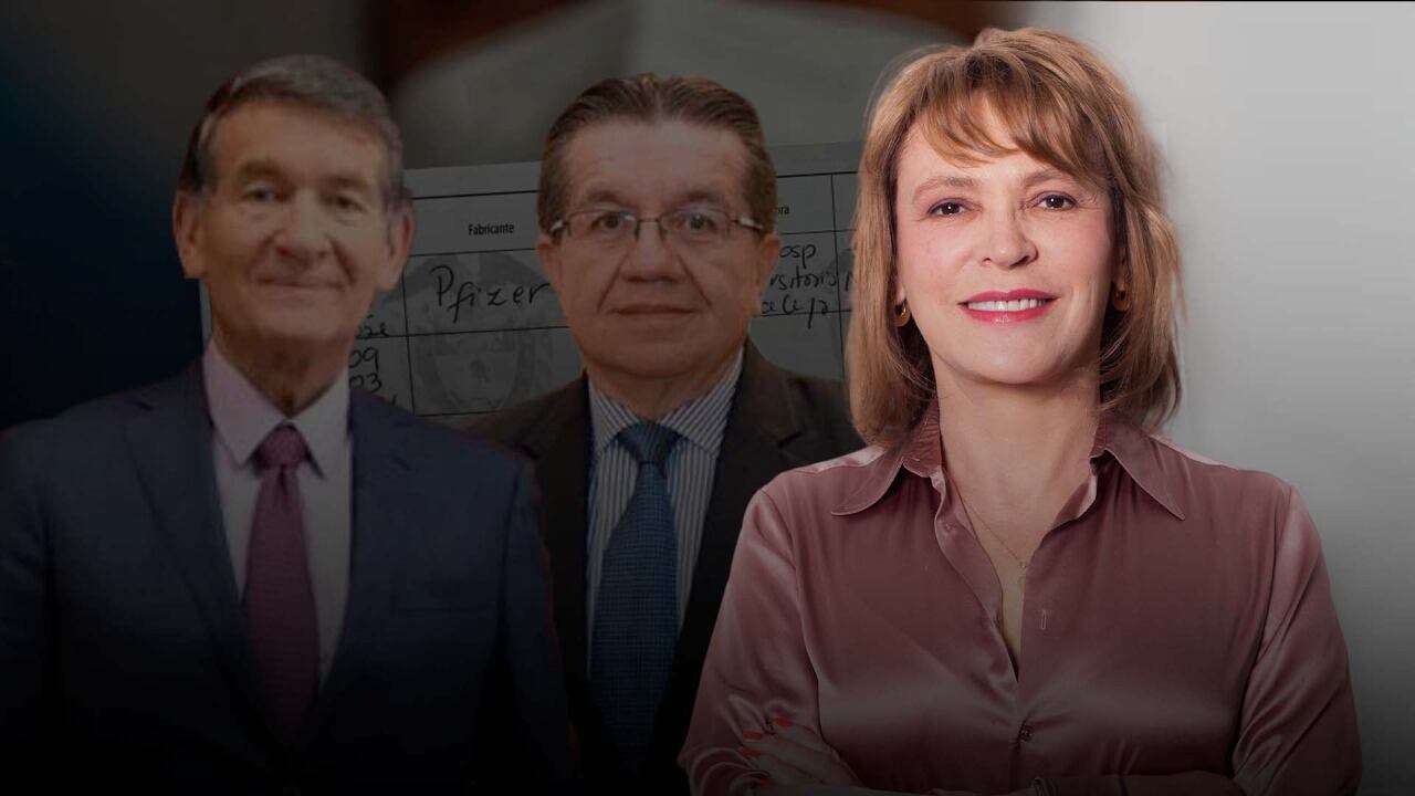 María Isabel Rueda habla de la labor de los ministros de Salud y Trabajo.