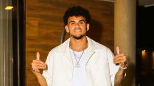 Luis Díaz, jugador del Liverpool y la Selección Colombia