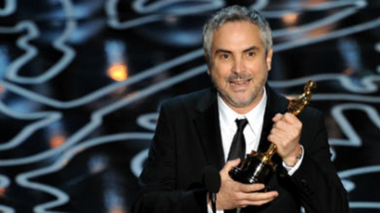 El mexicano Alfonso Cuarón, ganador del Óscar a Mejor Director por 'Gravedad'