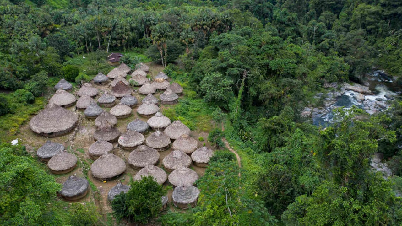 El territorio de la Sierra Nevada de Santa Marta es apetecido por grupos al margen de la ley debido a su ubicación estratégica y riqueza natural. Foto: Esteban Vega/Semana.