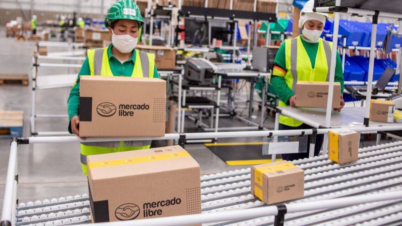 El centro de distribución de Mercado Libre tendrá más de 2.000 productos almacenados.