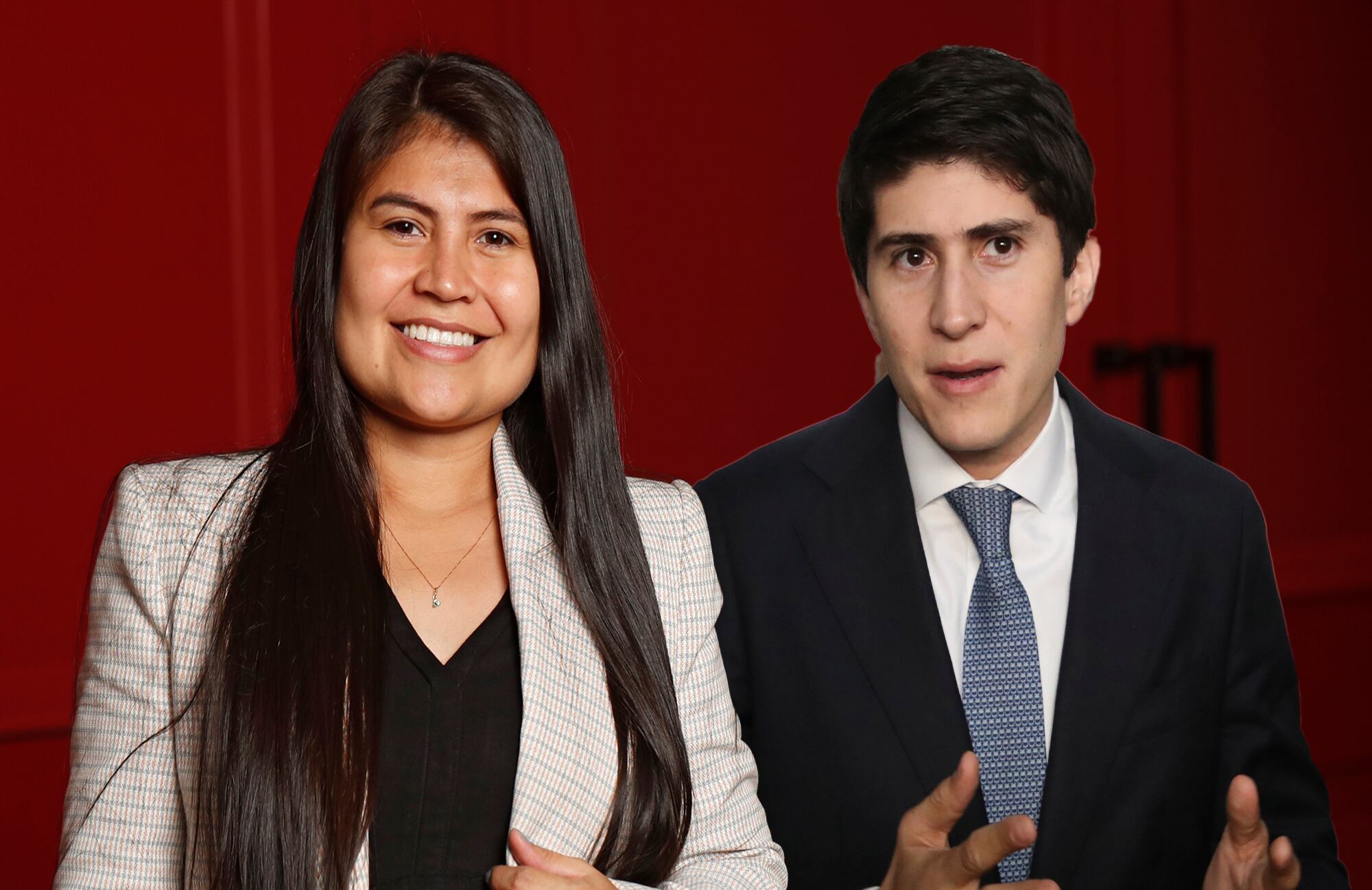 Karen Manrique y Wadith Manzur,