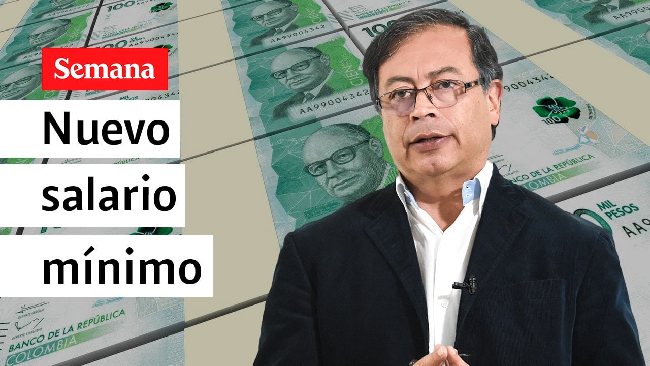 Atención: Petro anuncia el nuevo salario mínimo para 2023
