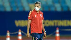 GOIANIA, BRAZIL - JUNE 16: Mario Alberto Yepes former player of Colombia and member of the coaching staff visits the stadium ahead of the match against Venezuela as part of Group B of Copa America Brazil 2021 at Estadio Olimpico on June 16, 2021 in Goiania, Brazil. (Photo by Pedro Vilela/Getty Images)