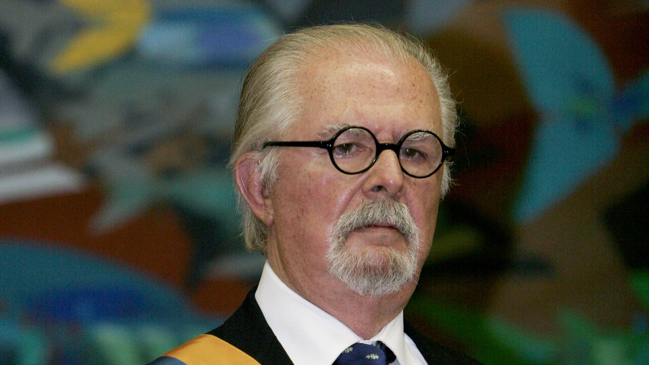 El maestro Fernando Botero en su condecoración en el Congreso de Colombia por su vida y obra. Bogotá, 18 de abril de 2018. Foto: Diana Sánchez / Revista Semana.