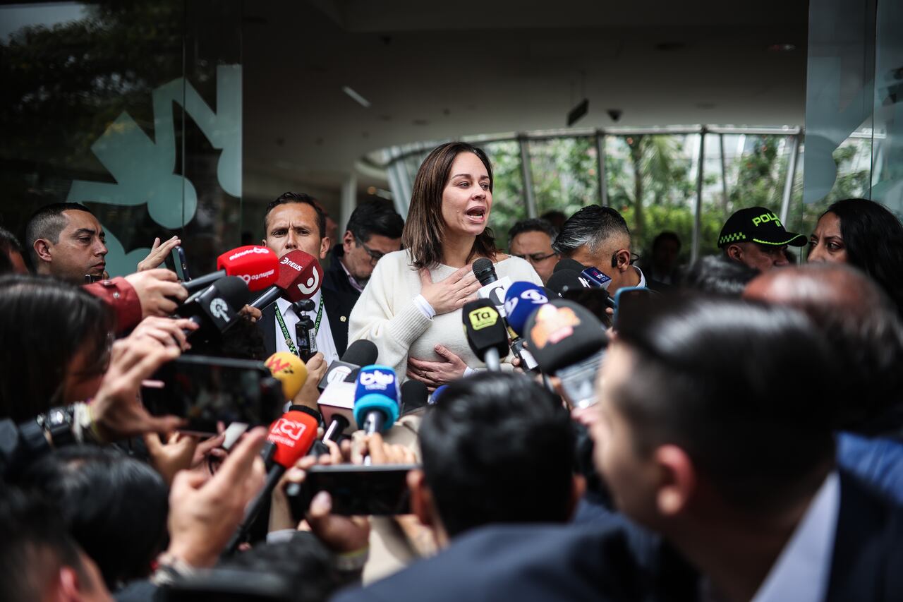 María Claudia Tarazona, esposa de Miguel Uribe Turbay