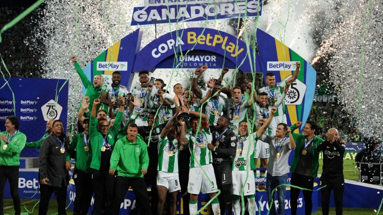 Nacional, campeón de Copa BetPlay.
