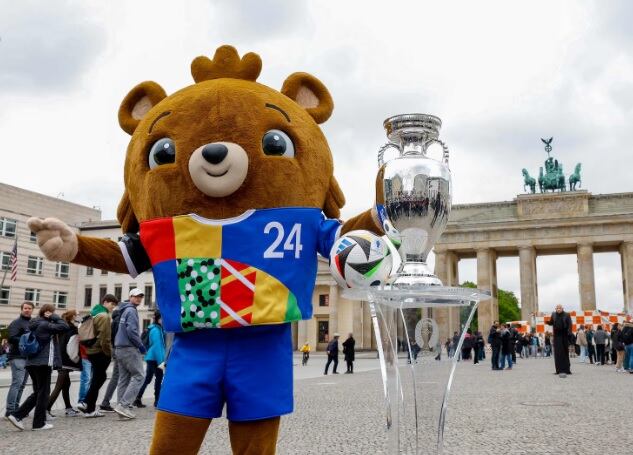 Albart, mascota oficial de la Eurocopa 2024.