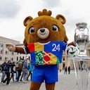 Albart, mascota oficial de la Eurocopa 2024.