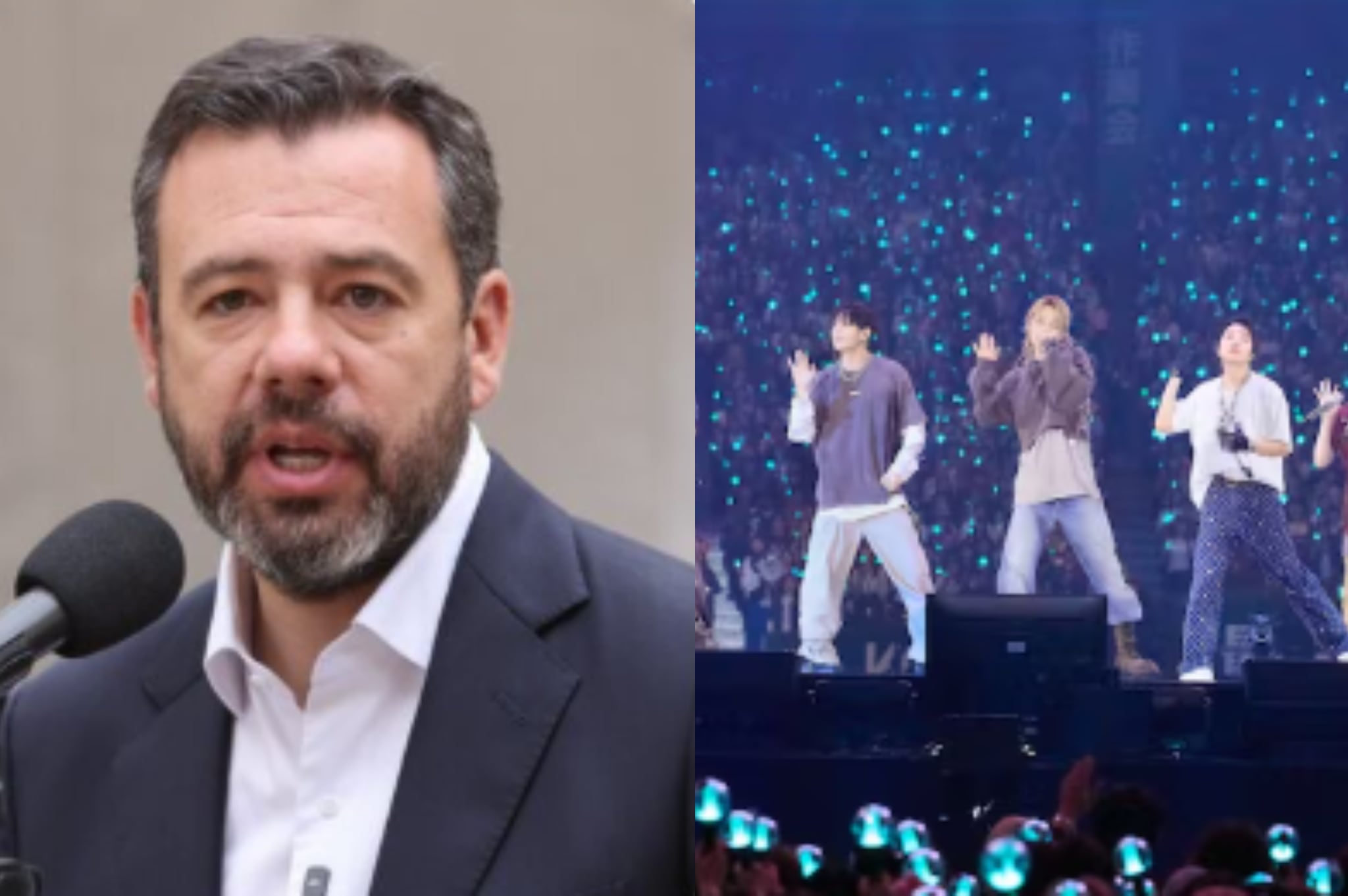 Alcalde de Bogotá, Carlos Fernando Galán, declaró huéspedes de honor a BTS.